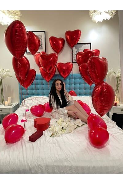 MFM Σετ μπαλόνια από αλουμινόχαρτο Party Heart