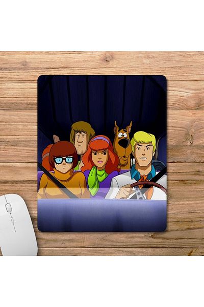 Pixxa نموذج لوحة الماوس المدعومة للمعصم Scooby Doo - 1