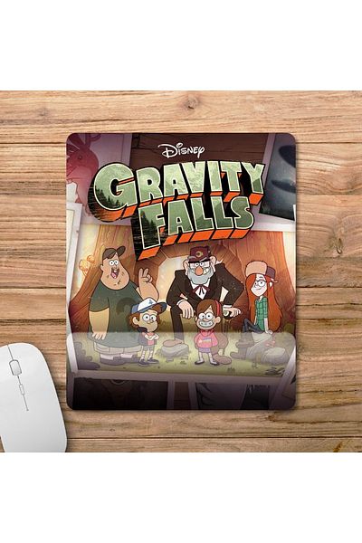 Pixxa لوحة ماوس لدعم المعصم من Gravity Falls / Mystery Town - 1