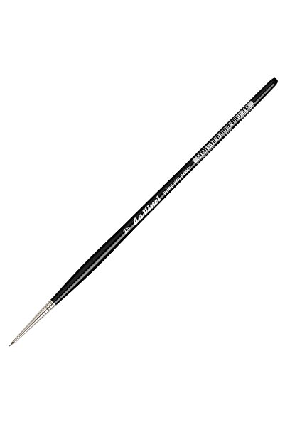 Da Vinci : Kolinsky Kızıl Samur Kılı Yuvarlak Ekstra Kısa Rötuş Fırçası : Seri 1505 : No:3/0