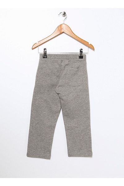 U.S. Polo Assn. Tube Leg Gray Melange Boy's Sweatpants Gabrıelsk022