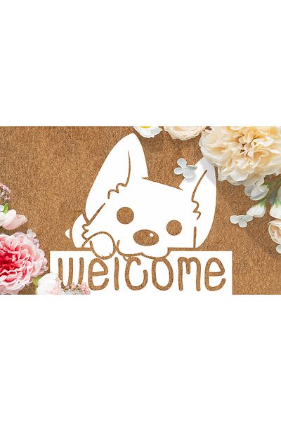Egebella Non-Slip Base Printed Decorative Door Mat