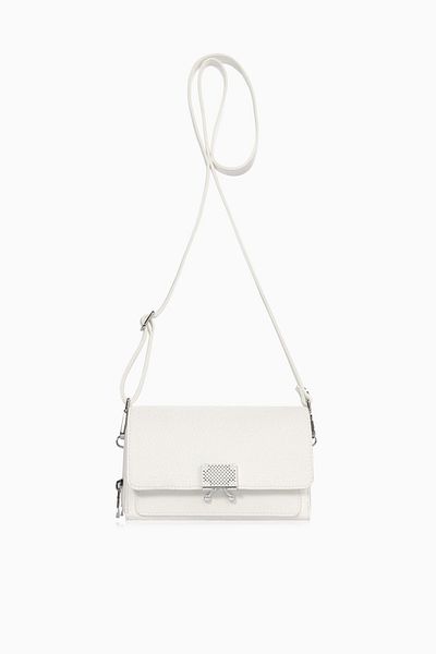 CENGİZ PAKEL Luna 65263g Model White Women's Shoulder Bag