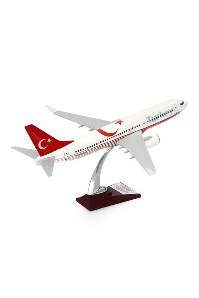 zekupp - Maket Uçak - Boeing 737-800 1/100 - Türkiye Özel Tasarımlı Model Uça...
