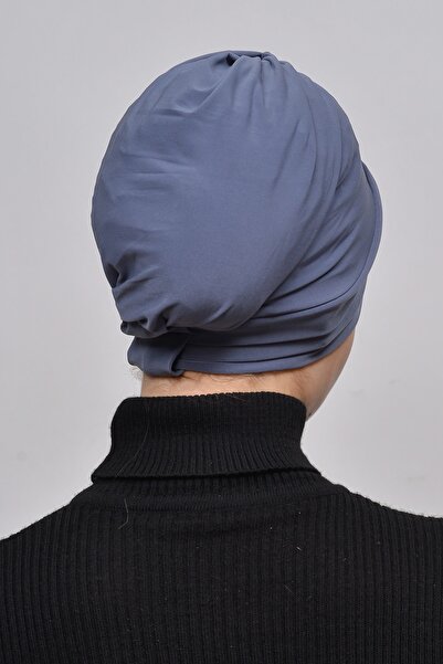 Altobeh Трисмуговий хрестоподібний зовнішній хіджаб-турелька, готовий до використання, колір: димчастий