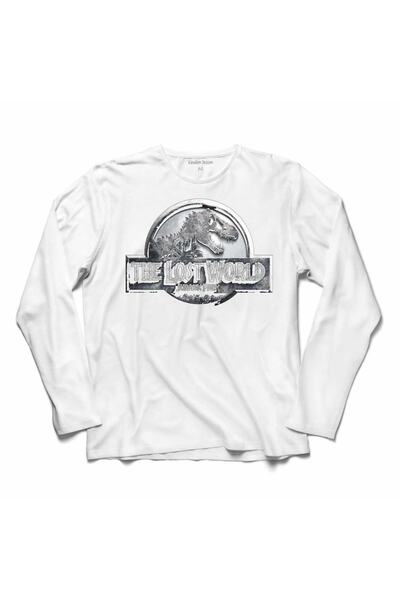 Kendim Seçtim Jurski park dinosaur majica dugih rukava Štampano T-shirt