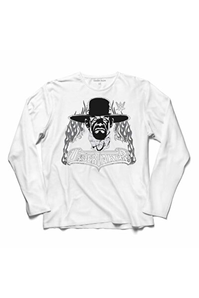 Kendim Seçtim The Undertaker WWE američka rvačka majica dugih rukava Štampano...