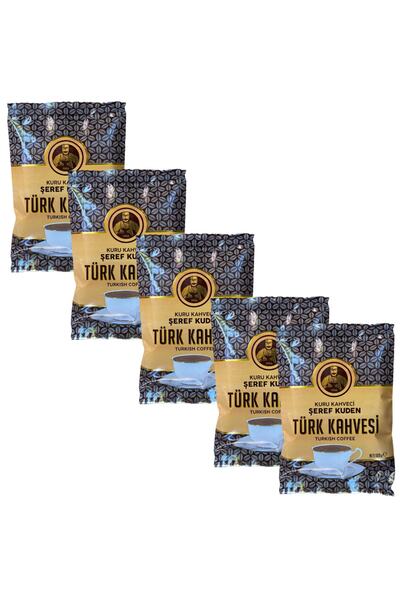 ŞEREF KUDEN KURUKAHVE VE BAHARAT Şeref Kuden Türk Kahvesi 100 G. X 5 Adet