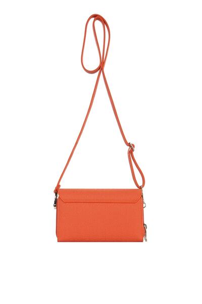 CENGİZ PAKEL Luna Women's Shoulder Bag - Brick Color, Model 65263g