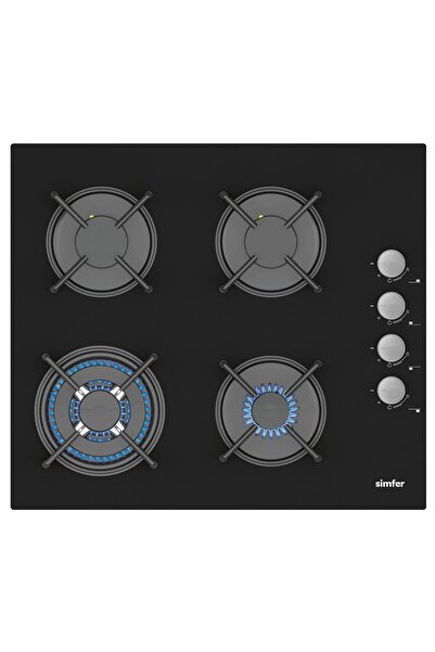 Simfer 8 Fonksiyon 60 Lt Siyah Multi Turbo Dijital Ankastre Set ( Fırın + Ocak + Davlumbaz)