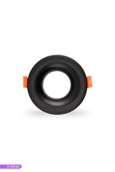 ACK Terra Aluminum Modular Spot Fixture Case Round Black 86mm