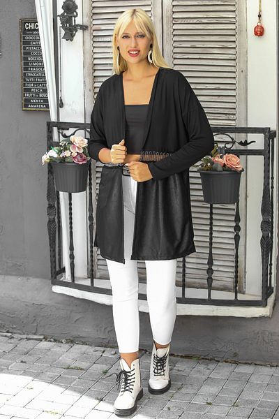 Chiccy Jacket - Black - Oversize