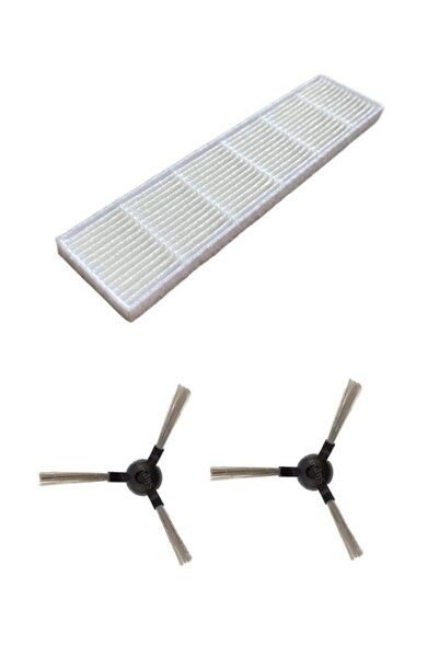 Beko Rs 8034hm - Filtru Hepa original și perie laterală pentru aspiratorul ro...