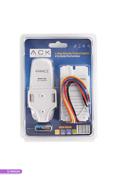 ACK 4 Lü Avize Kumandası 220v 200w-1000w