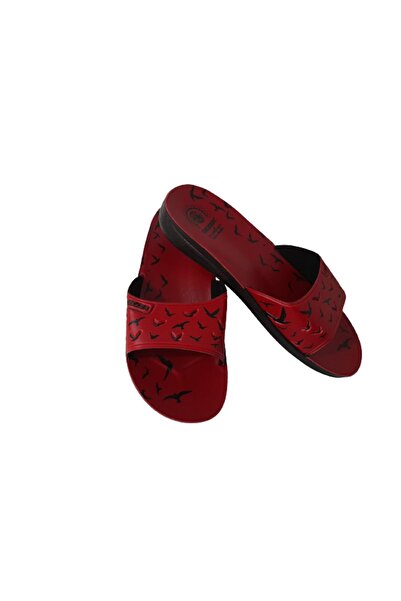 GEZER Navy Blue-red Women's Daily Slippers