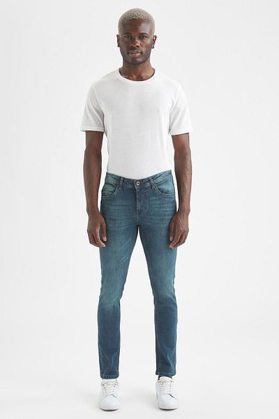 DeFacto Carlo Skinny Fit κανονική μέση στενό τζιν παντελόνι