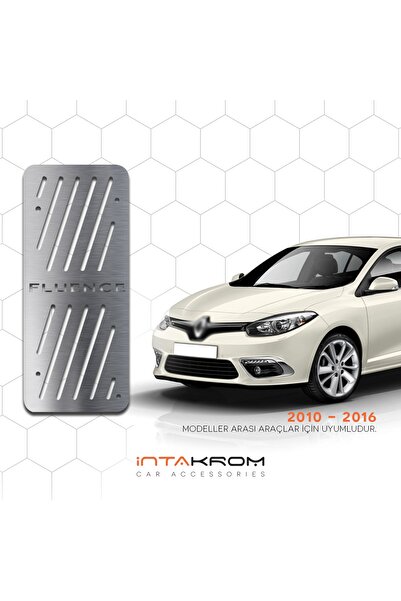 İntachrom Renault Fluence Krom Ayak Dinlendirme Pedalı - 2010 Ve Üzeri