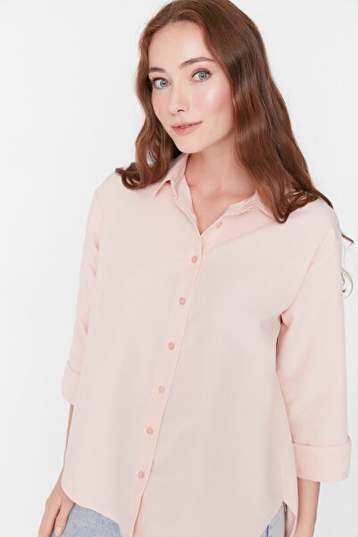 Trendyol Collection Lazac laza szabású ing TWOAW20GO0107