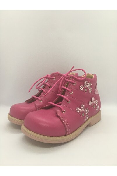 Ortopedia Ortopedik Çocuk Deri Bot 3154 - Fuşya