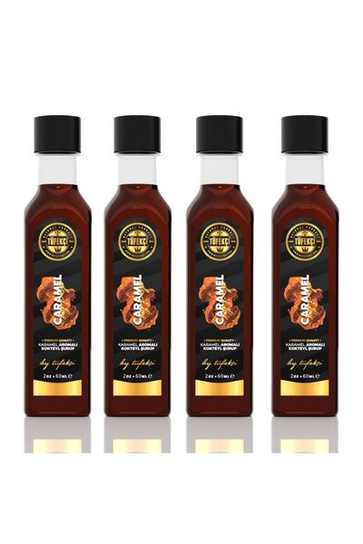 By Tüfekçi Karamel Şurup Yoğun Form Yüksek Aromalı Yeni Formül Avantajlı Pake...