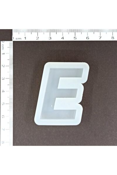HOBİFLEX Epoksi Reçine E Harfi Silikon Kalıp Hb2010-0006