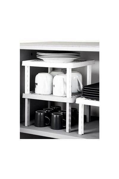Gondol Shelf Riser Square Closet Organizer - Single