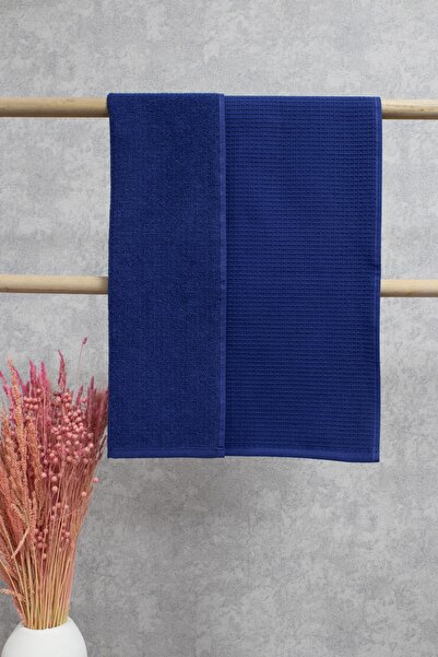 Class %100 Pamuklu Içi Bukle Dışı Pike 50 X 90 Havlu