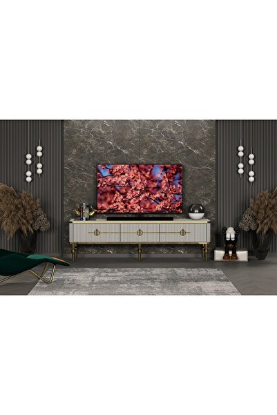 Pİ COLOR Rolex Beyaz Tv Ünitesi