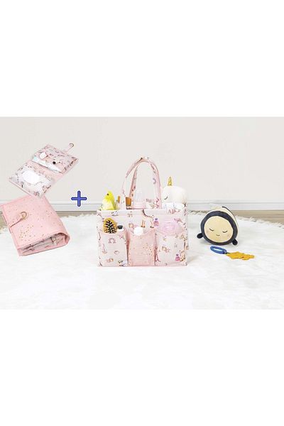 Smyak Alas Baby Care Organizator + Geantă pentru îngrijirea scutecelor Set de două