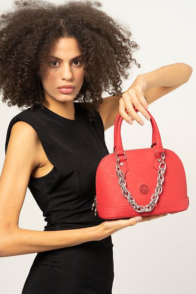 Valentino Orlandi Women's Shoulder Bag Red Vlt048