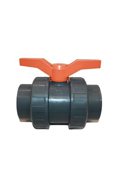 oddity Teknoplastik 3" Pvc Ball Valve 2 Way Socket 90 °   Irrigation and Industrial System Valve
