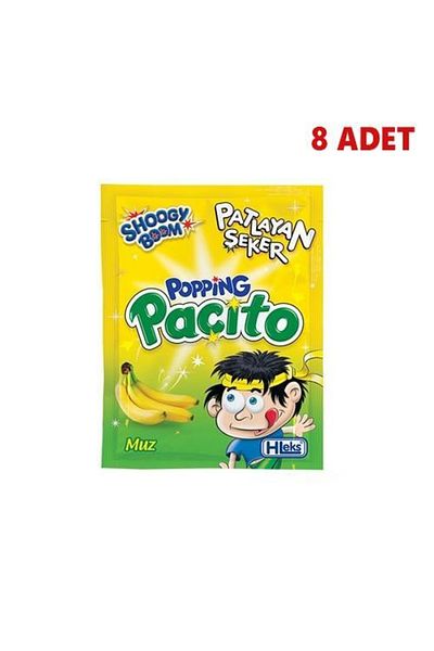 Hleks Candy Banana Popios Pat Layan - 8 Pieces