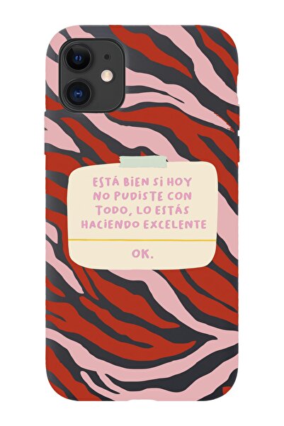shoptocase Iphone 11 Uyumlu Esta Bien Si Sorun Değil Tasarımlı Premium Lansma...