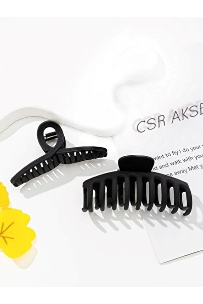 CSR AKSESUAR Set de 2 catarame negre