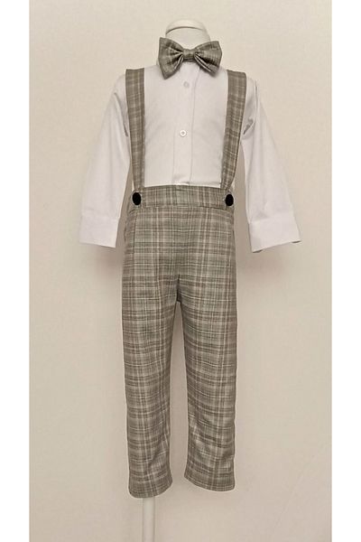 moms and babies Boy's Baby Shirt Pants Salopet Pants 0-5 Years