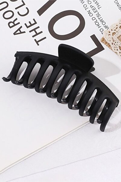 CSR AKSESUAR Μαύρη μεγάλη πόρπη με μανταλάκι