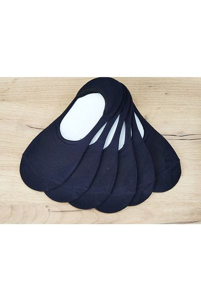 Leement socks Мъжки 6 чифта бамбукови силиконови балерини невидими чорапи