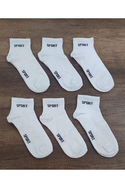 Leement socks Ανδρικές αθλητικές κάλτσες 6 ζευγαριών μισές κάλτσες οικονομικές