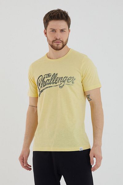 AMAZING CRASH Μπλουζάκι Unisex Slim Fit με στάμπα Crew Neck