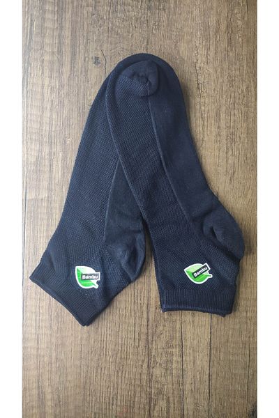 Leement socks Мъжки 2 чифта тънки летни къси чорапи до глезена от бамбук, дишащи, плетени