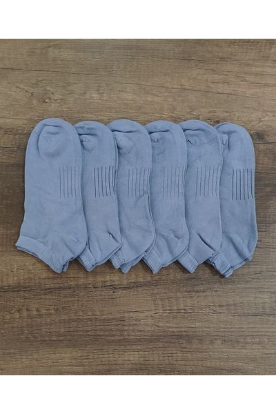 Leement socks Унисекс 6 чифта летни качествени бамбукови чорапи-чехли безшевни