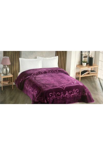 Kristal By Taç Double Embos Blanket - Thick Embossed, Oversize 220 x 240