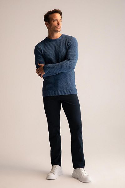 DeFacto Regular Fit Crew Neck Knitwear Sweater