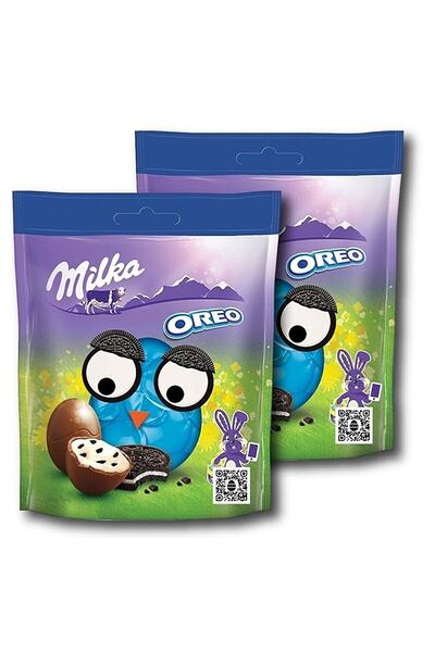 Milka Oreo Eggs Çikolata 2 Paket X 86 Gram