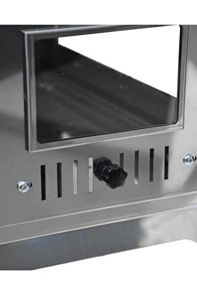 NURGAZ Katlanır Krom Soba