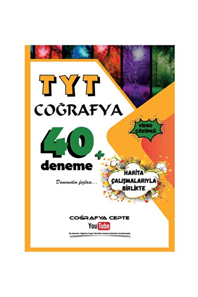 COĞRAFYA CEPTE Tyt Geography 40 Trial - Tyt Trial - مع حل الفيديو