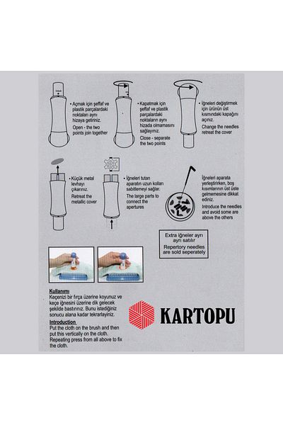 Kartopu 7 Needle Felting Needle
