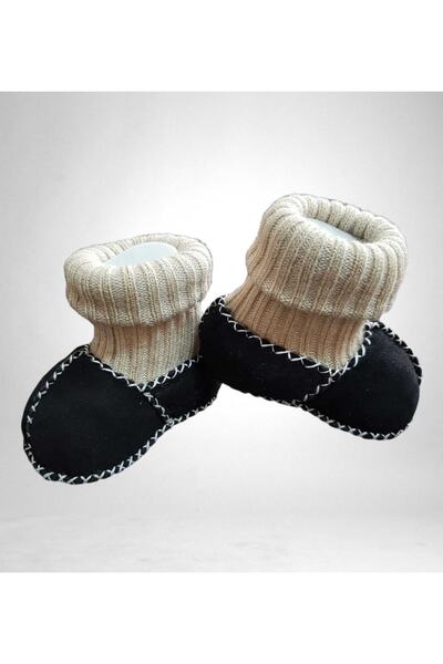 Baby Bakkal Bebek %100 Deri Patik