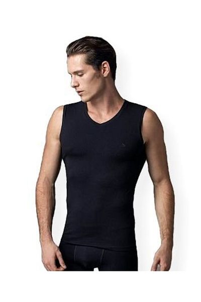 Eros Ers053 Micro Modal V-neck Sleeveless T-shirt