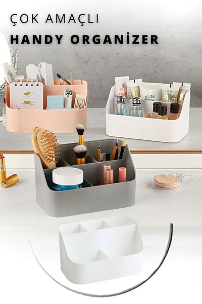 BİTERSE Multi-Purpose Table and Countertop Organizer Box Organizer